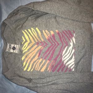 PINK cropped sweatshirt